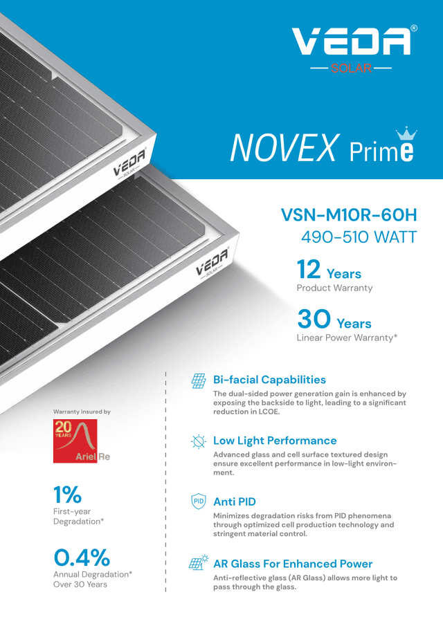 Novex Prime Monofacial